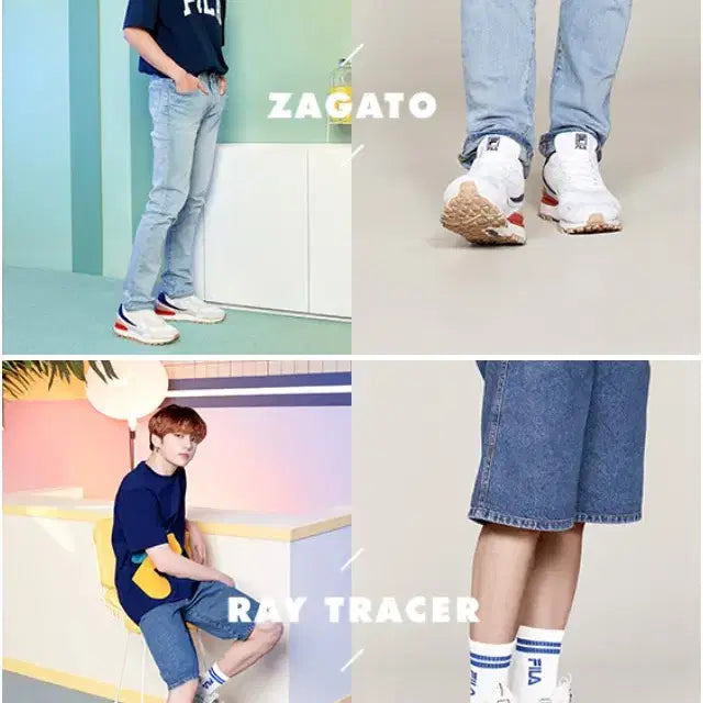 방탄소년단 FILA Summer Collection 카달로그