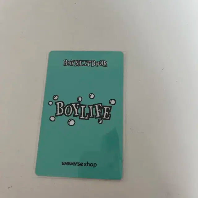 보넥도 이한 보이라이프 위버스 특전