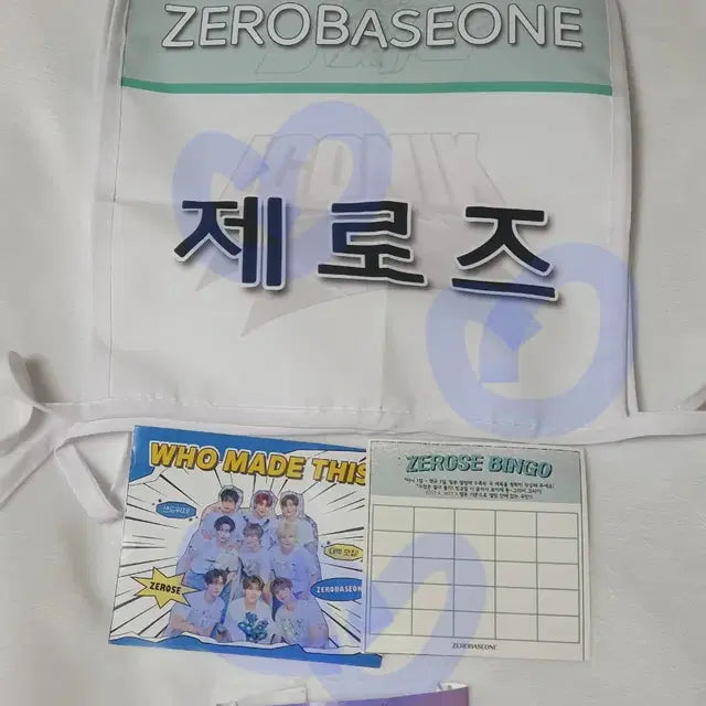 제로베이스원 아육대 사녹 공방 포토카드 제베원 포카