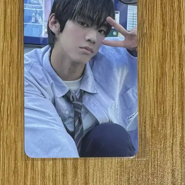 투어스 도훈 미공포 사운드웨이브 사웨 특전 포카
