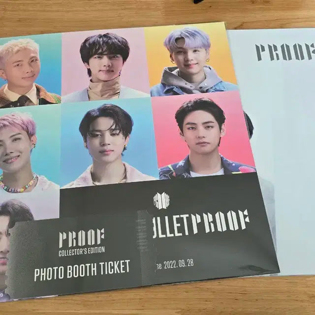 BTS 방탄 프루프 콜렉터 에디션 한정판 포스터+3CD 세트