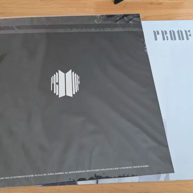 BTS 방탄 프루프 콜렉터 에디션 한정판 포스터+3CD 세트