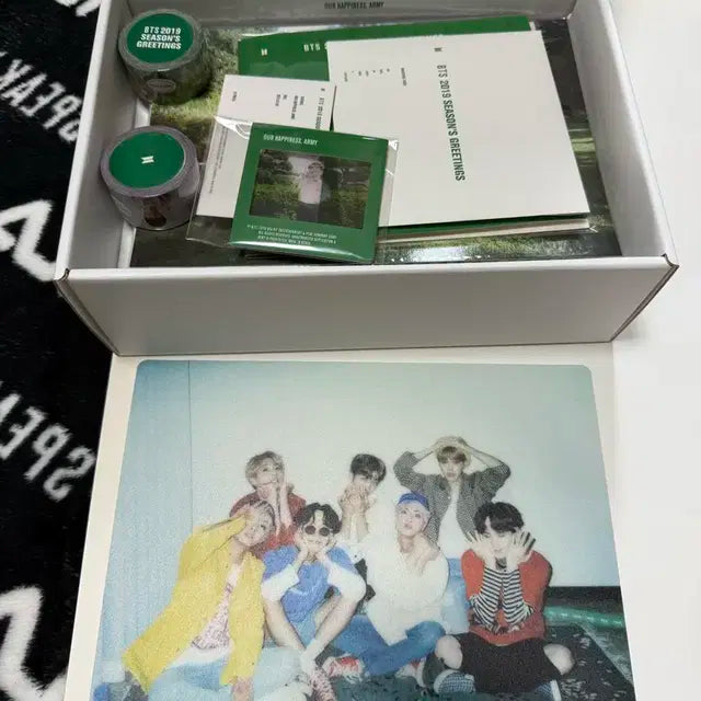 방탄소년단 2019 시즌그리팅 시그 지민