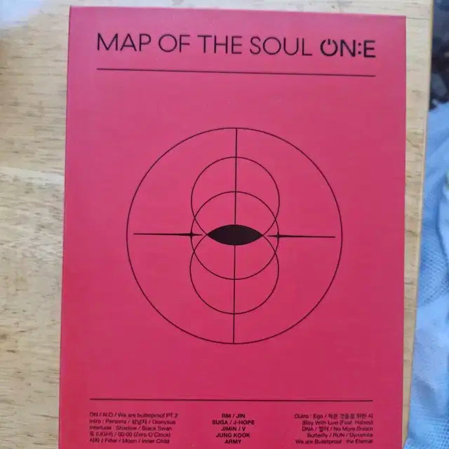 방탄소년단 BTS MAP THE SOUL ON:E DVD