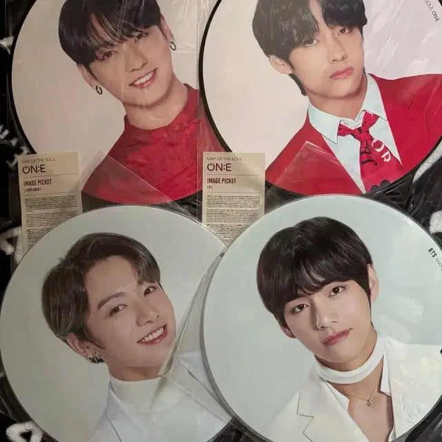 방탄소년단 맵솔 엠디 미니플래그 핀버튼 이미지피켓 우치와