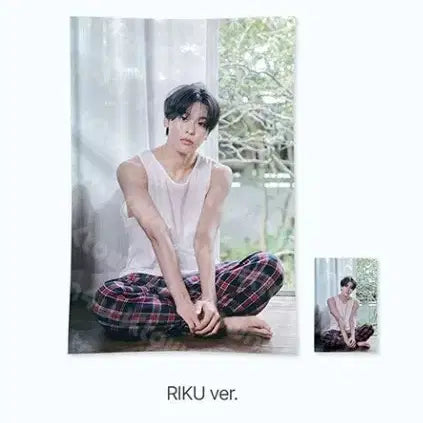 NCT WISH 리쿠 패브릭 포스터 단순개봉