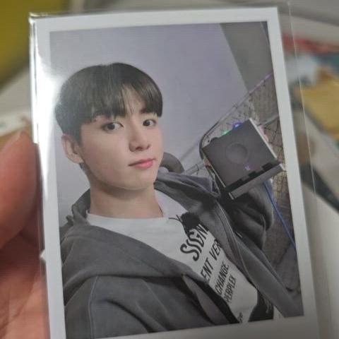 방탄 BTS 정국 무드등 포카 메이킹로그