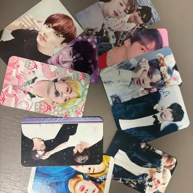 방탄 비공굿 포카 엽서