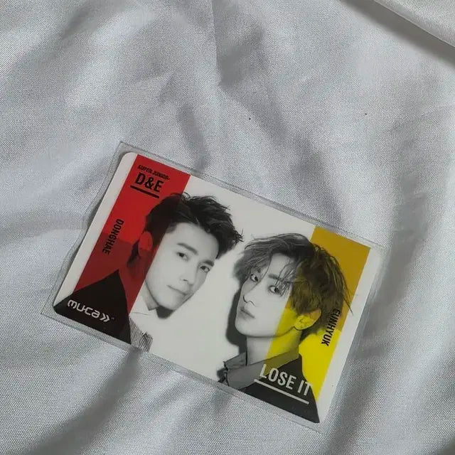 슈퍼주니어 D&E 앨범 포토카드