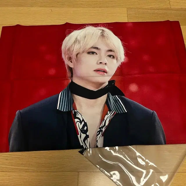 방탄 뷔 태형 반사 슬로건