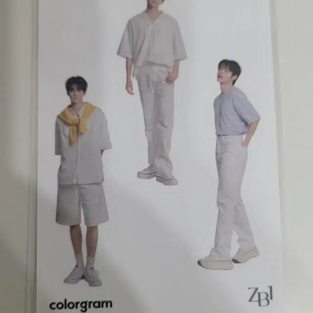 제로베이스원 컬러그램 스티커 판매