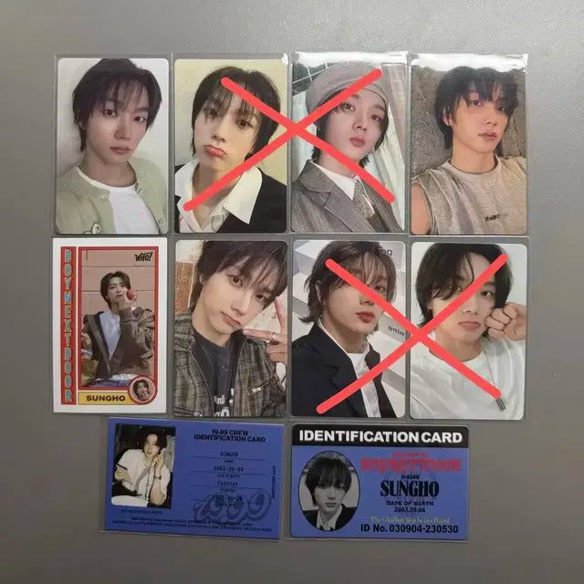 보이넥스트도어 성호 태산 운학 포토카드 일괄 판매합니다