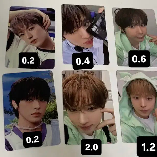 엔시티위시 컬러 포카 양도