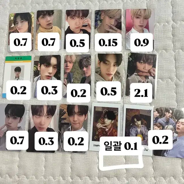 투모로우바이투게더 투바투 txt 포카 수빈연준범규태현 휴닝카이 포카 판매