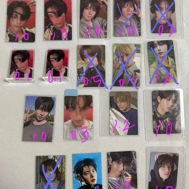 투바투txt/투모로우바이투게더 포카 범규 수빈 연준 태현 휴닝카이