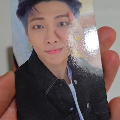 BTS 랩몬 RM butter 버터 위버스 포카