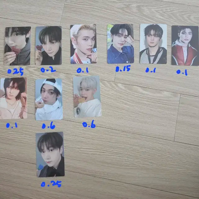 제베원 컴백쇼 역조공 포카 정규 앨포 렌티큘러 키링 쿠키 포카