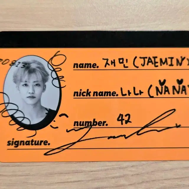 nct dream 엔시티 드림 재민 위고업 we go up 크루카드