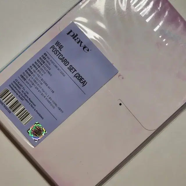 플레이브 웨이폴럽 W4L 팝업 엽서세트 팔아요!