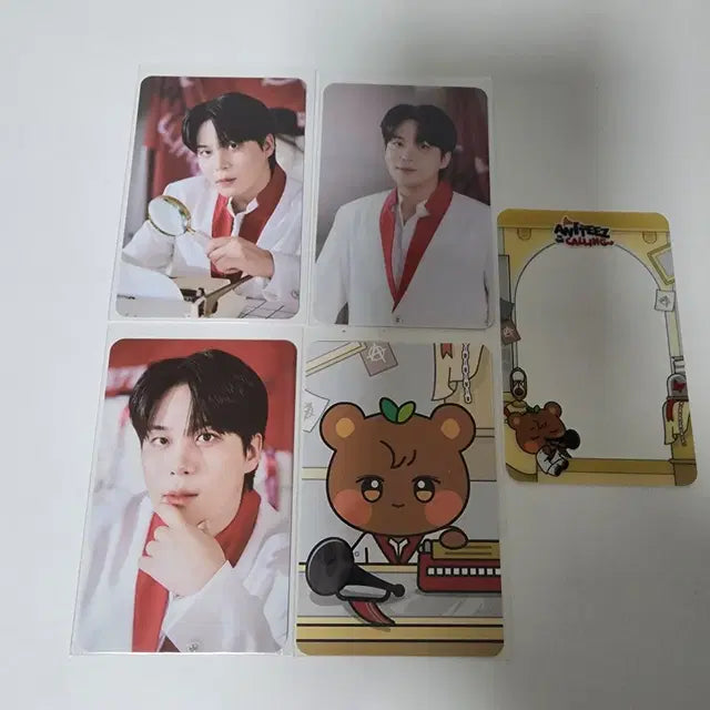 에이티즈 애니티즈 종호 쫑베어 트레카 포카