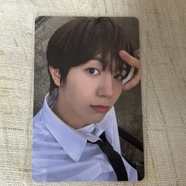 엔시티 위시 초회한정 료 교복 포카