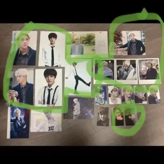 엑소 포카 엽서 판매