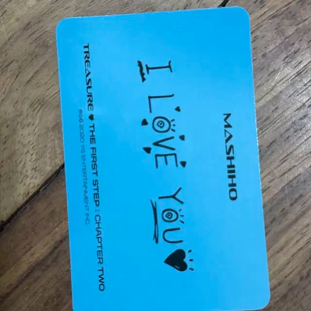 트레저 마시호 공식 포카