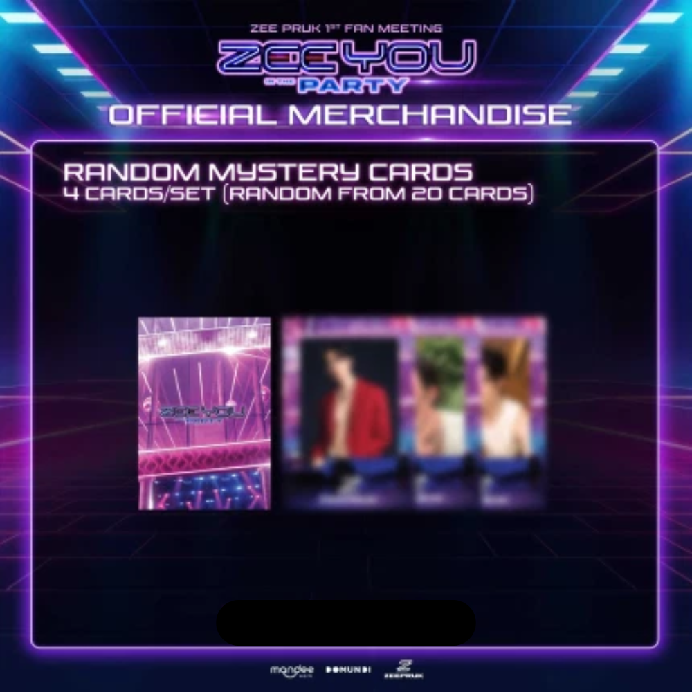 DMD (DOMUNDI) - ZEE YOU IN THE PARTY OFFICIAL MERCHANDISE + (WIN: VDO CALL)