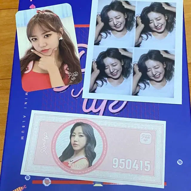 에이핑크 apink pink up 미니6집 김남주버전 오하영