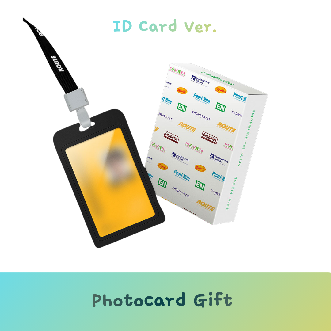 【PRE-ORDER】 ENHYPEN - THE SIN : BLISS (ID Card Ver.)【Photocard Gift】