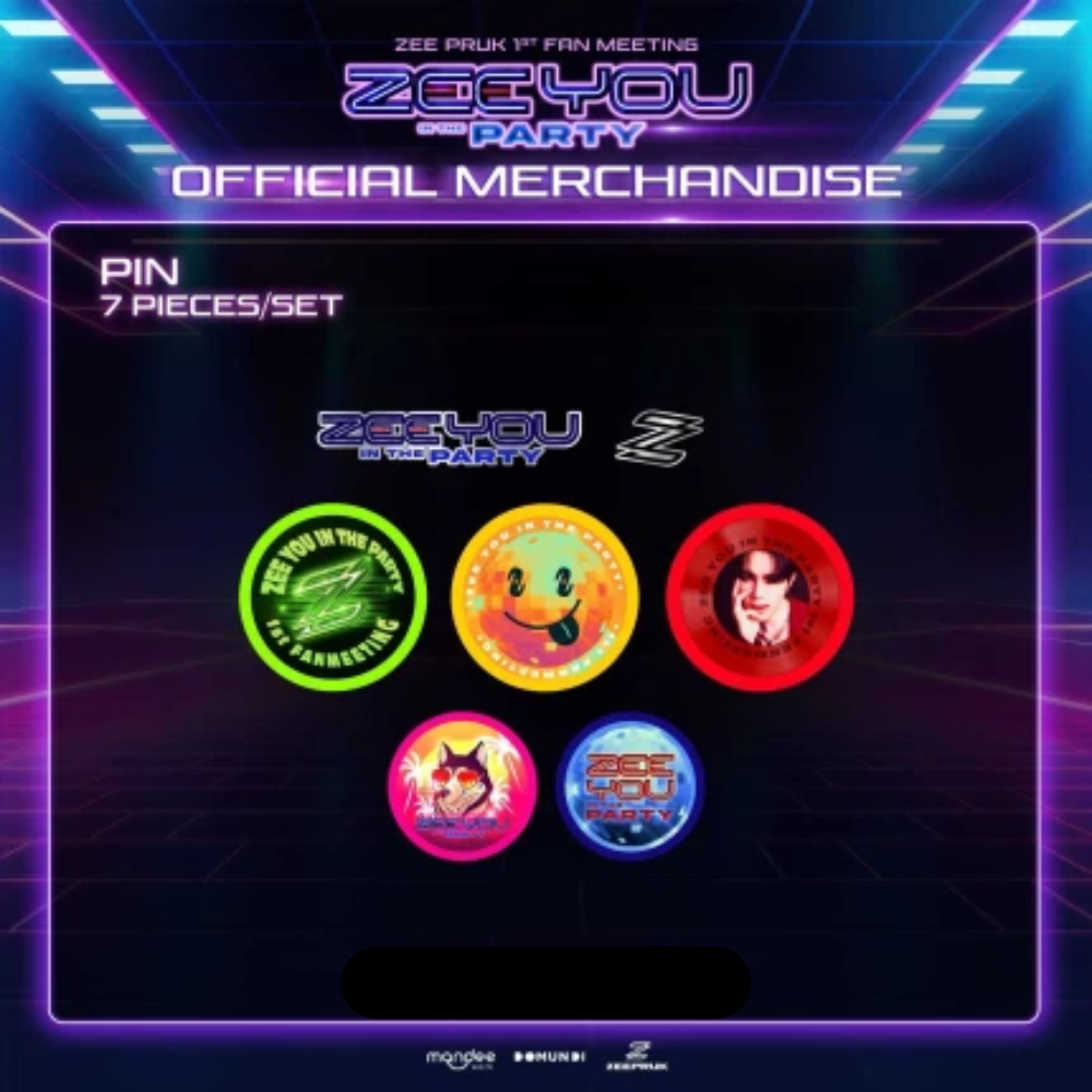 DMD (DOMUNDI) - ZEE YOU IN THE PARTY OFFICIAL MERCHANDISE + (WIN: VDO CALL)
