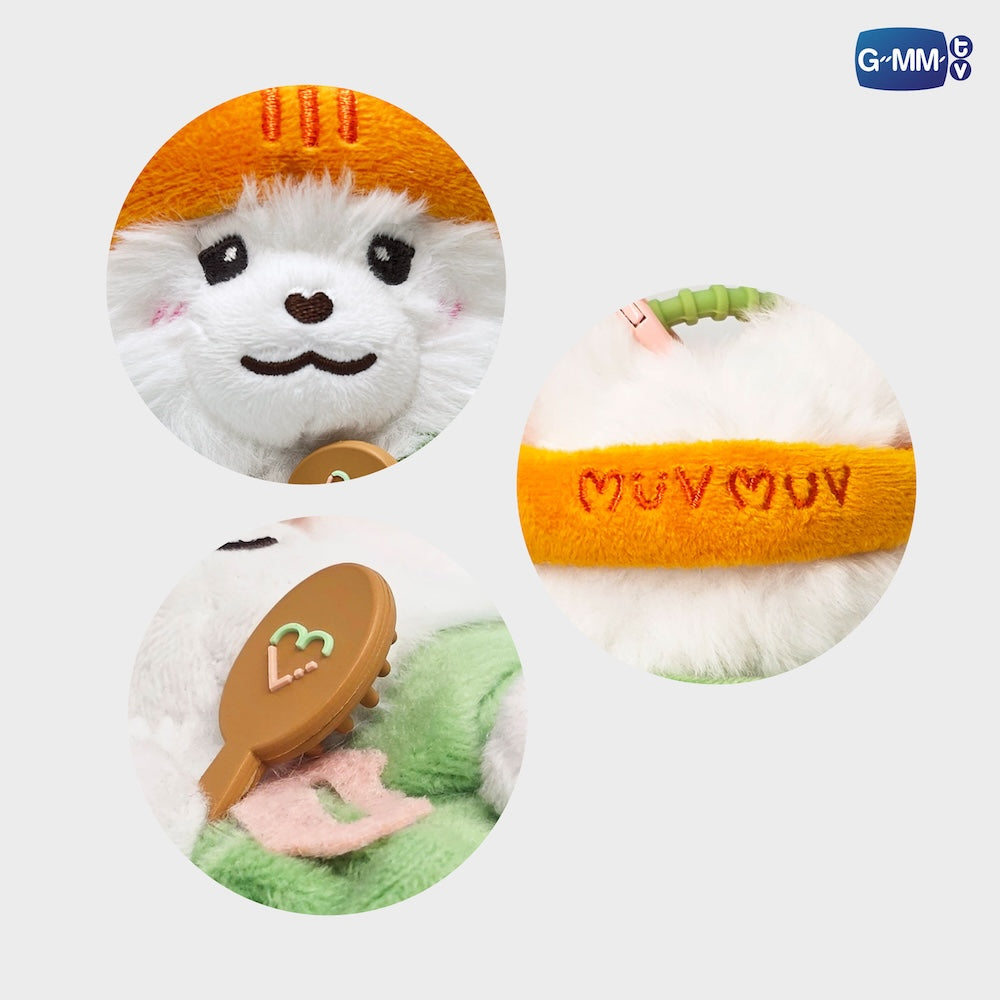 【PRE-ORDER】GMMTV - MUVMUV VELVET DREAMS DOLL KEYCHAIN