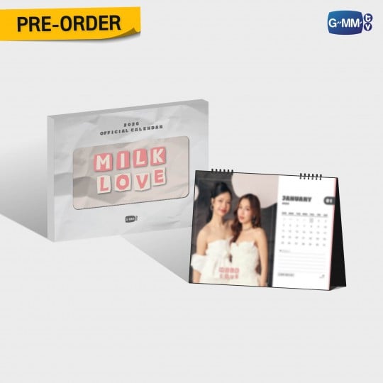 GMMTV - MILKLOVE OFFICIAL CALENDAR 2026 (Exclusive Photocard 2ea