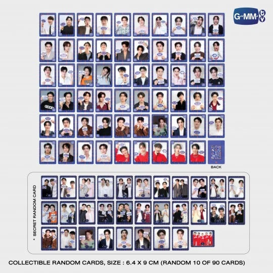 GMMTV - BOYS COLLECTIBLE RANDOM CARDS (MOOD QUEST COLLECTION)