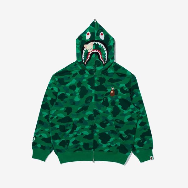 STRAY KIDS - BAPE X Stray Kids FoxI.Ny SHARK FULL ZIP HOODIE M