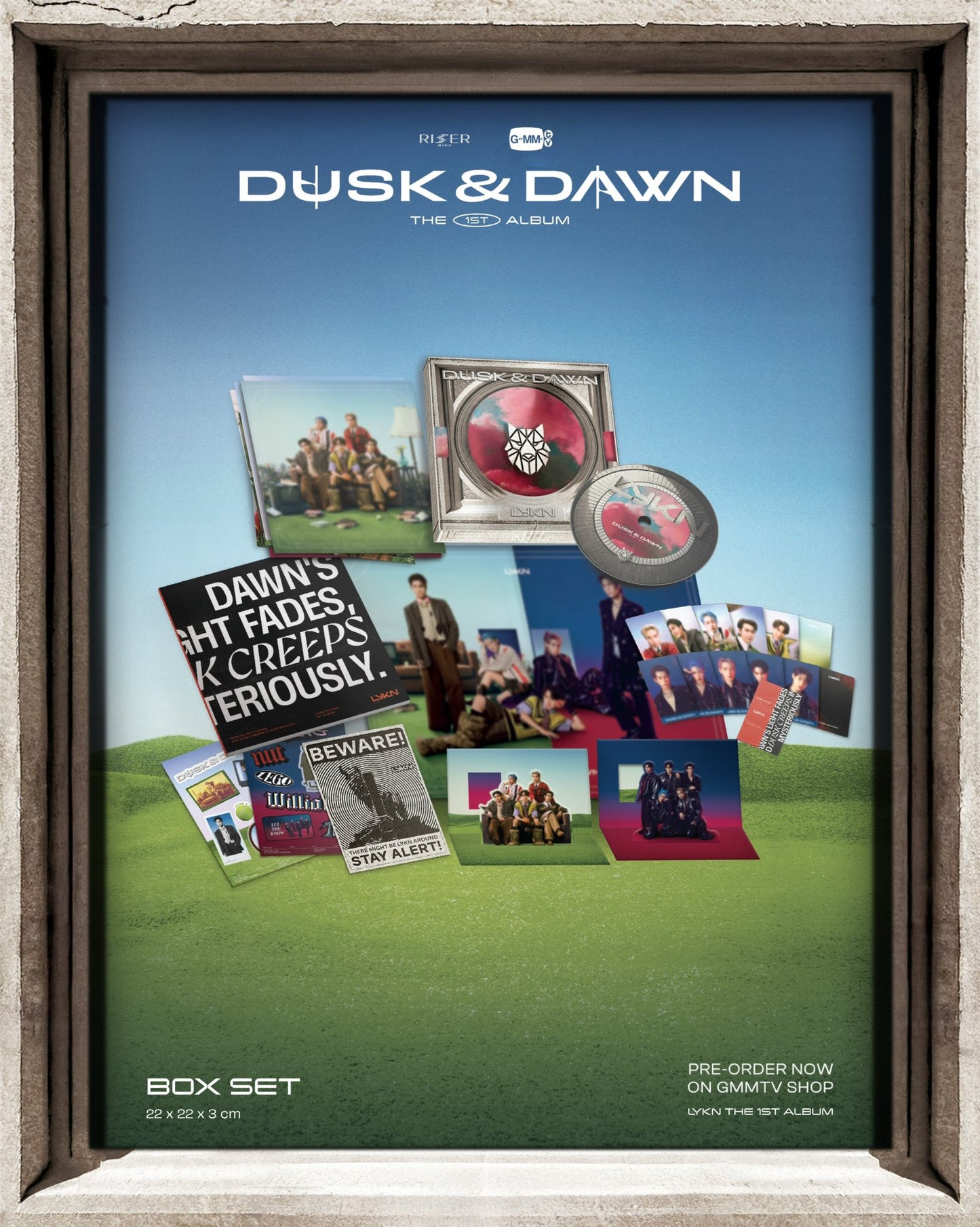 GMMTV - LYKN The 1st ALBUM ‘DUSK & DAWN’ + Lottery (Win: Fansign or Signed Photobook)