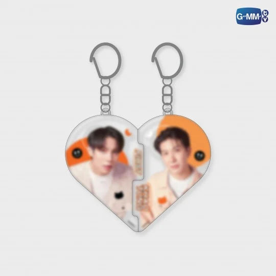 GMMTV - FIRSTKHAOTUNG HEART PUZZLE ACRYLIC KEYCHAIN | FIRST KHAOTUNG