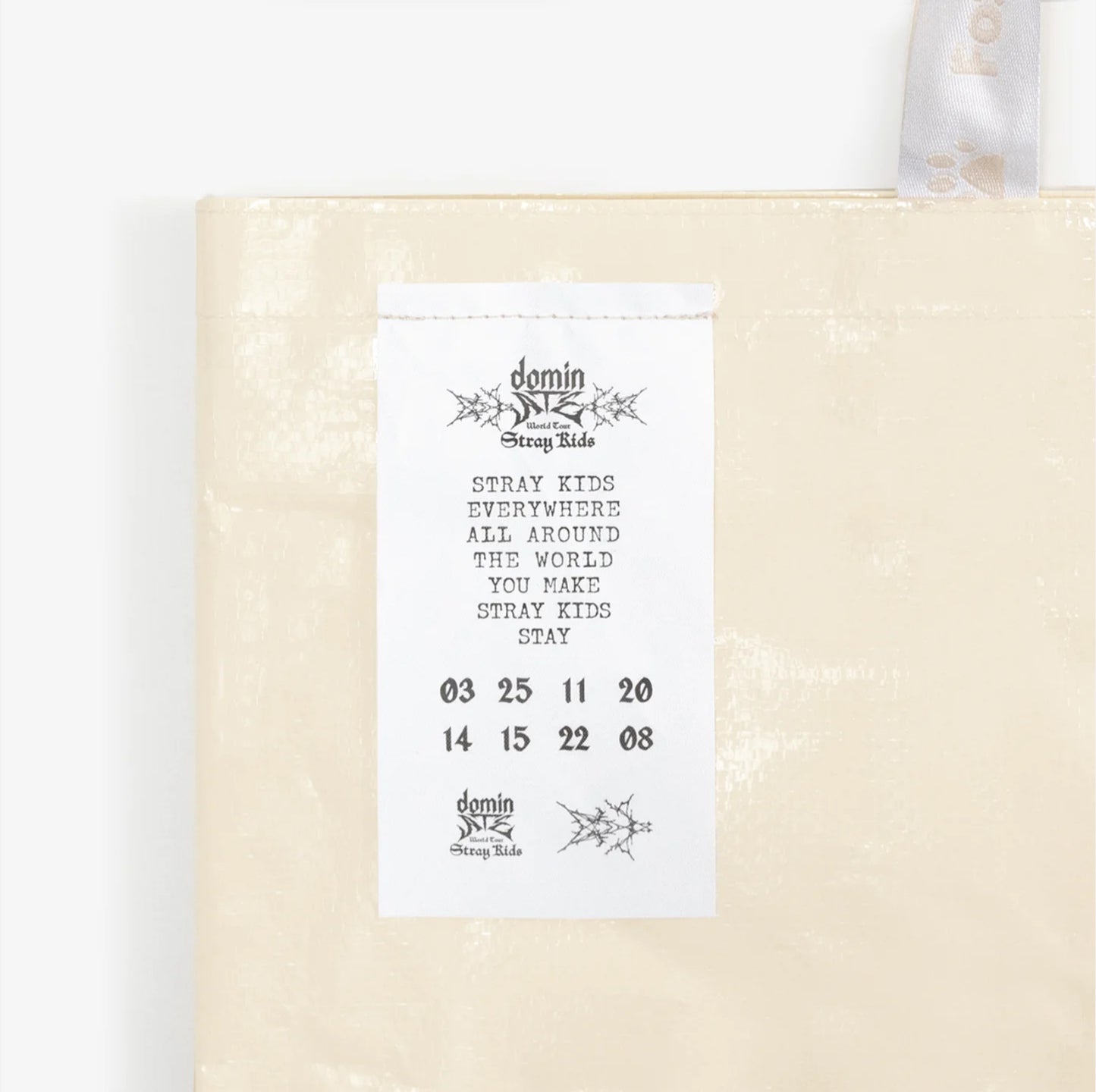 STRAY KIDS - SKZOO SHOPPING BAG『Stray Kids World Tour <dominATE JAPAN> 』