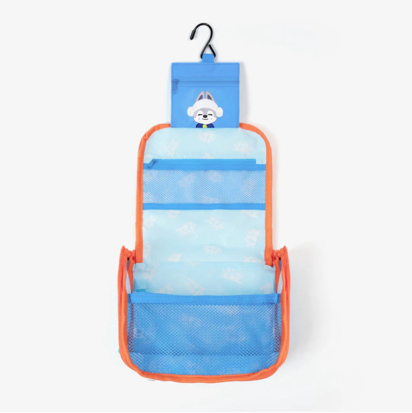 STRAY KIDS – SKZOO Character Travel Pouch | JYP JAPAN POPUP STORE 2025 SKZ SAUNA Official Goods