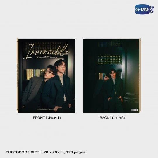 GMMTV - INVINCIBLE | THE OFFICIAL PHOTOBOOK OF JOSSGAWIN + Lottery (Win: Fansign or Signed Photobook)