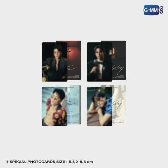 GMMTV - INVINCIBLE | THE OFFICIAL PHOTOBOOK OF JOSSGAWIN + Lottery (Win: Fansign or Signed Photobook)