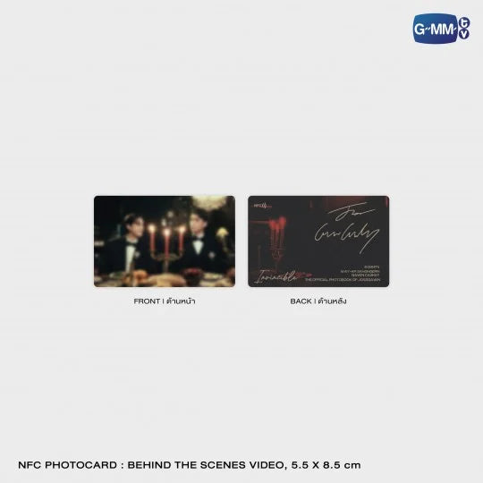 GMMTV - INVINCIBLE | THE OFFICIAL PHOTOBOOK OF JOSSGAWIN + Lottery (Win: Fansign or Signed Photobook)
