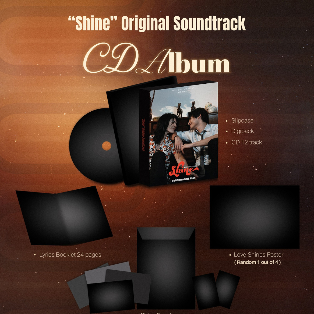 SHINE THE SERIES - "SHINE" ORIGINAL SOUNDTRACK CD ALBUM