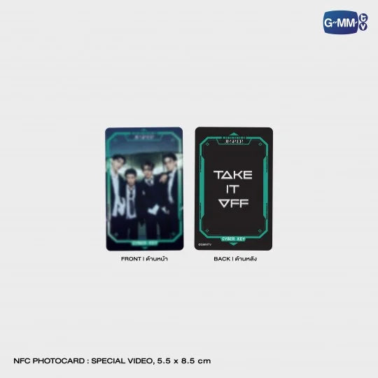 GMMTV - TAKE IT OFF PHOTO SET | JASP.ER (+ Funiki Gift: 1 Original Photocard)