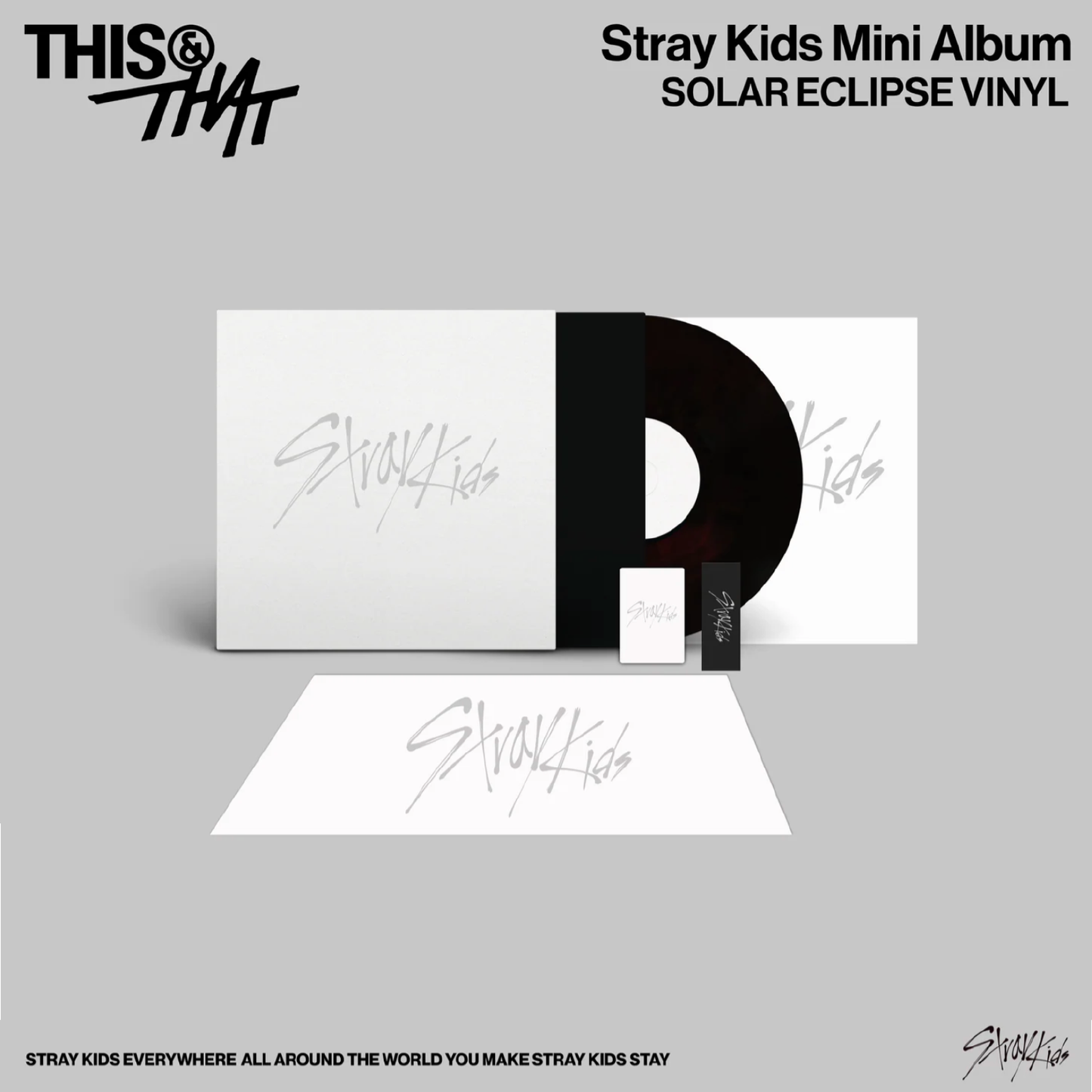 【PRE-ORDER】 STRAY KIDS - THIS & THAT (SOLAR ECLIPSE VINYL)