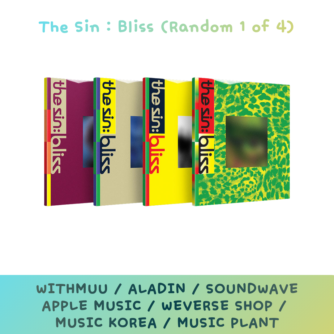 【PRE-ORDER】 ENHYPEN - THE SIN : BLISS (Photobook Ver.) (Random 1 of 4)【CHOOSE PRE-ORDER BENEFIT】