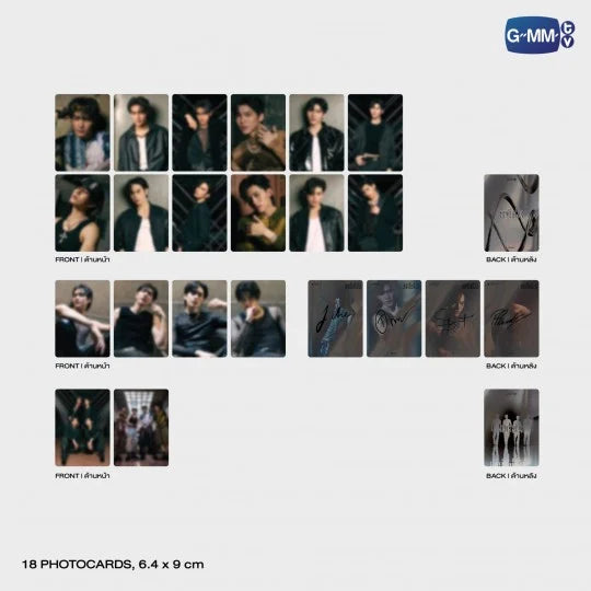 GMMTV - SADISTIC ECHOES OF THE MOMENT | PROJECT JASP.ER (Photocard Set + Bandana Gift)