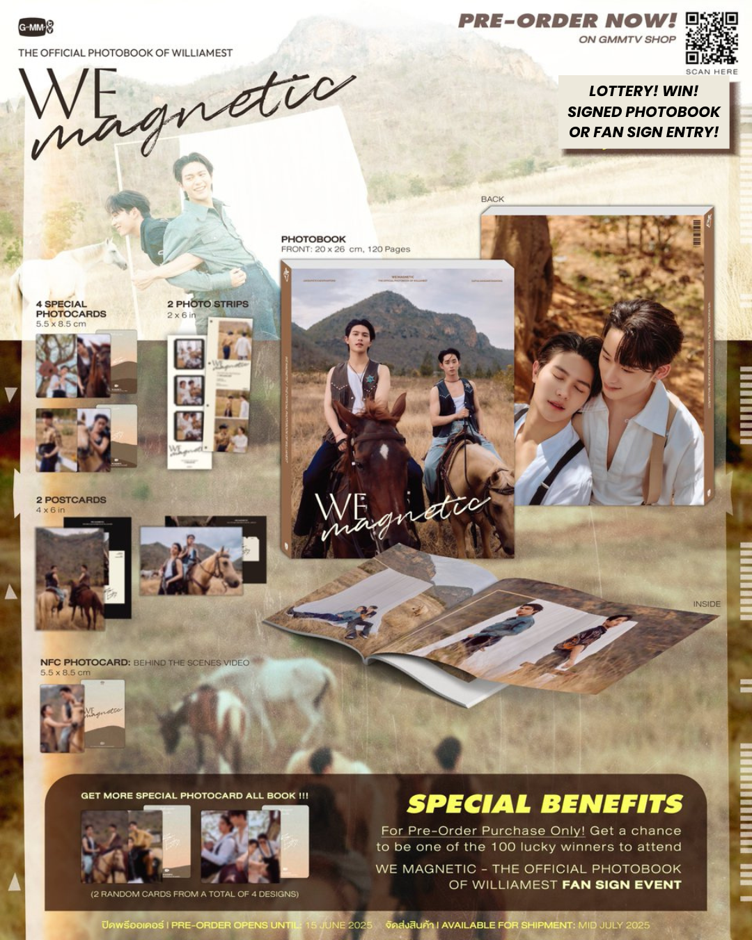 gmmtv thai bl europe shipping photobook william est we magnetic thamepo heart that skips a beat lykn williamest europe boys love last twilight jimmysea geminifourth joongdunk firstkhaotung pondphuwin juniormark t-pop k-pop bangkok book