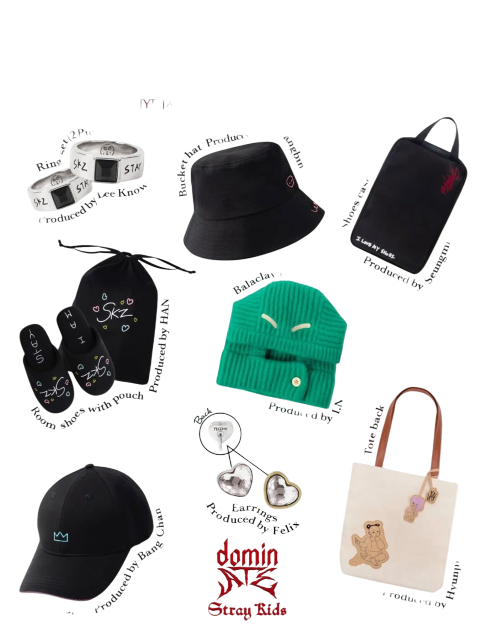 STRAY KIDS - World Tour <dominATE JAPAN> Member Produced Goods