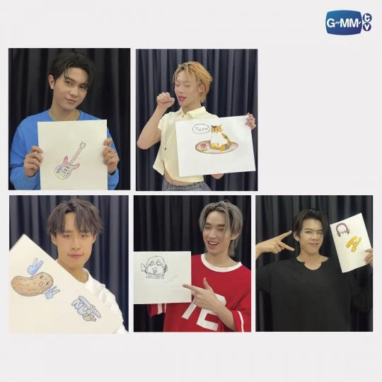 GMMTV - LYKN STICKER SET | LYKN UNLEASHED CONCERT
